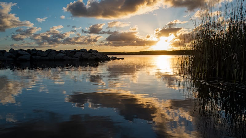 Back Bay National Wildlife Refuge in winter