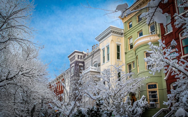 Capitol Hill homes in DC