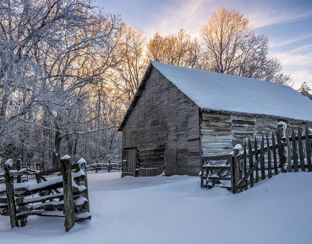Kentucky in winter