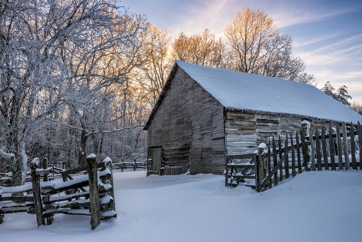 Kentucky in winter