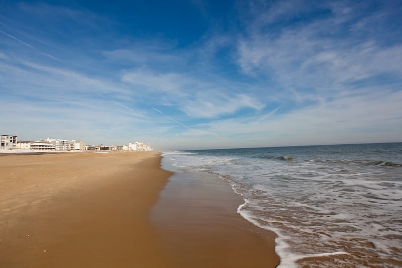 Ocean City Maryland in winter