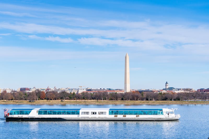 Odyssey Cruise in Washington DC in winter - KevinKim - Shutterstock.com