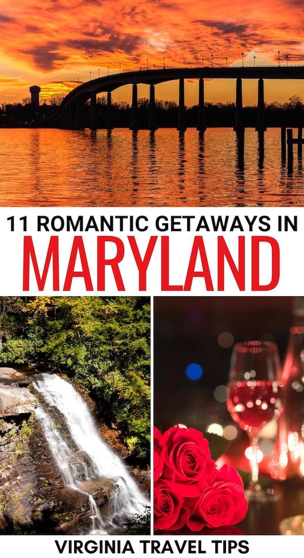 Are you heading away with your loved one and are searching for the best romantic getaways in Maryland? We have you covered with these B&Bs and charming towns! | Romance in Maryland | Things to do in Maryland for couples | Couples retreat Maryland | Romantic places in Maryland | Romantic trips Maryland | Maryland romantic getaways | Valentine's day in Maryland | Maryland honeymoon | Romantic towns Maryland | Romantic hotels Maryland | Romantic inns Maryland