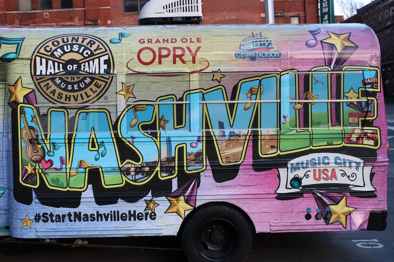 Spirit of Nashville bus in winter - Eric Glenn - Shutterstock.com