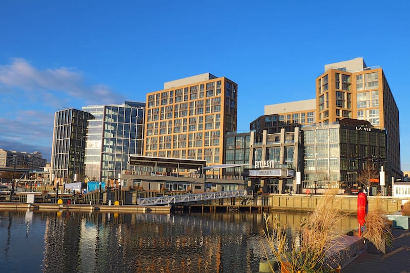 The Wharf during winter - Stephen B. Goodwin - Shutterstock.com