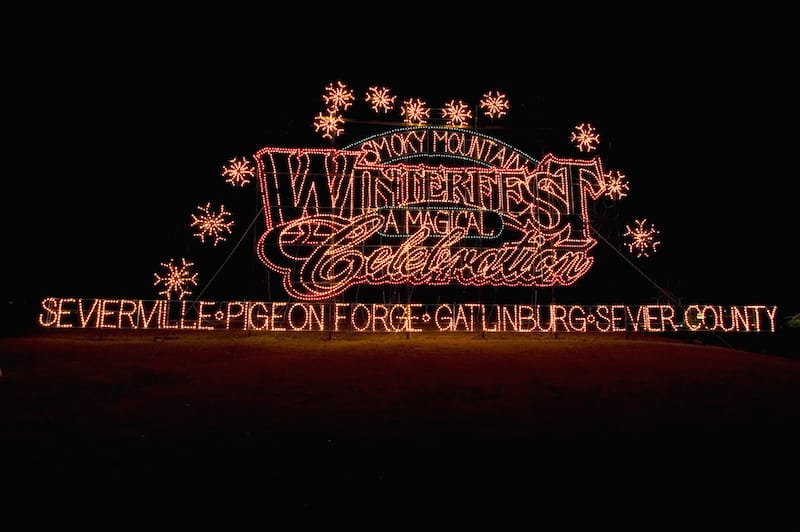 Winterfest lights