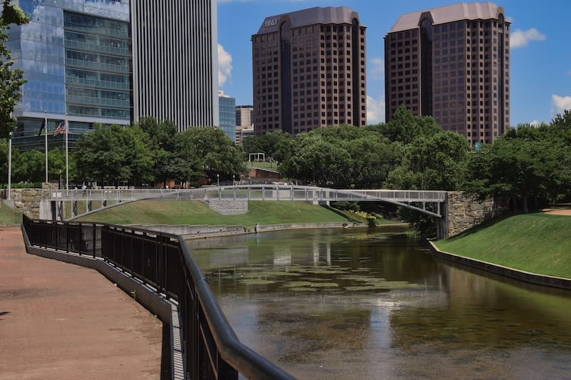 Canal Walk in Richmond