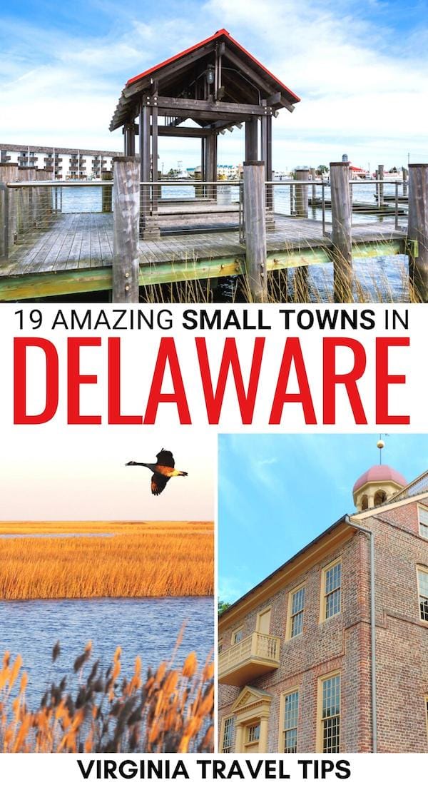 Are you looking for the best small towns in Delaware for a weekend getaway? These Delaware small towns are diverse and epic - click to plan your next escape! | Small towns in DE | DE small towns | Delaware road trip | Delaware bucket list | Delaware itinerary | What to do in Delaware | Cities in Delaware | Things to do in Delaware | Delaware beach towns | Delaware beaches | Delaware things to do | Places to visit in Delaware | Delaware destinations