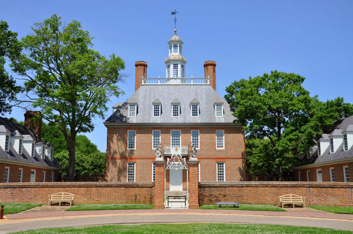 Governors Palace of British Colony in Williamsburg - Wangkun Jia - Shutterstock