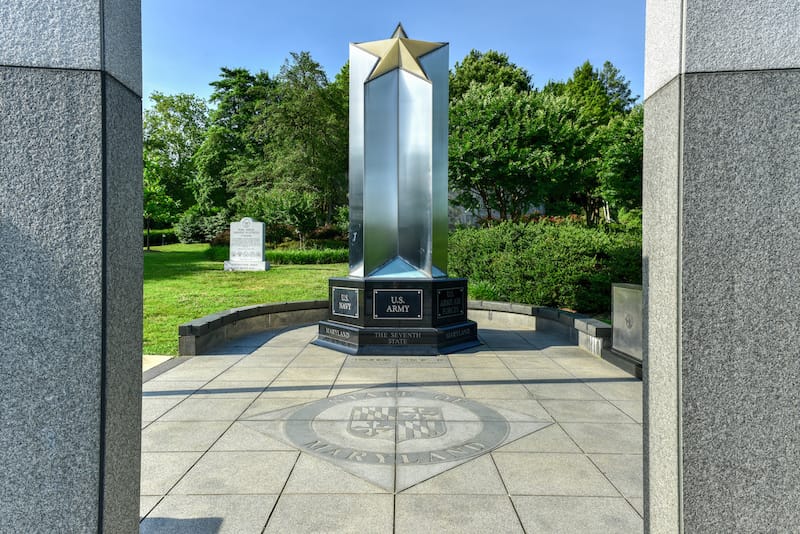 Maryland World War II Memorial - Felix Lipov - Shutterstock.com