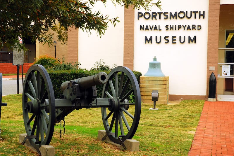 Portsmouth Shipyard Museum - James Kirkikis - Shutterstock