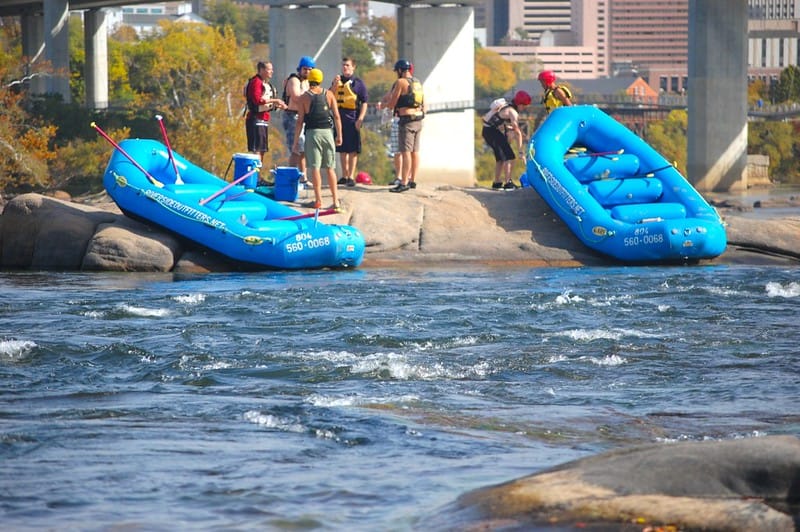 Rafting on the James River via B Smith (Flickr CC BY-NC-ND 2.0)