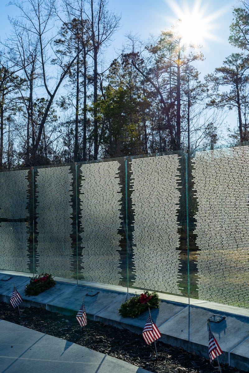 Vietnam War memorial wall - C_Hill - Shutterstock