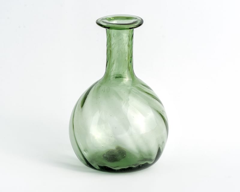 Vintage green glass at the Jamestown Glasshouse - Craig Chaddock - Shutterstock