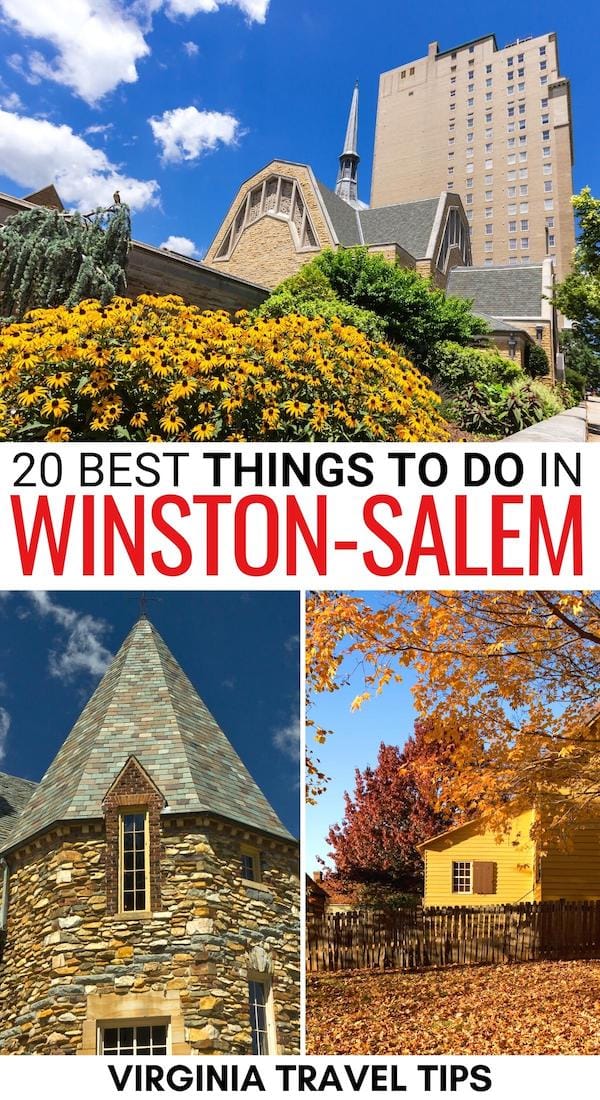 Looking for the best things to do in Winston Salem NC for your upcoming trip? This guide details the best Winston Salem attractions, including food and more! | Winston Salem things to do | What to do in Winston Salem | Things to do in Winston-Salem | Winston Salem itinerary | Winston Salem bucket list | Places to visit in Winston Salem | Winston Salem landmarks | Winston Salem museums | Winston Salem restaurants | Winston Salem craft beer | Winston Salem coffee shops | Attractions in Winston Salem