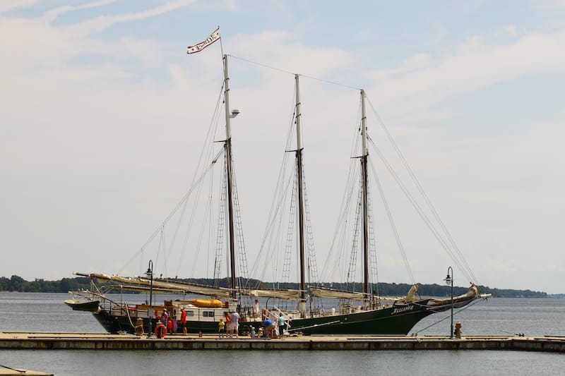 Yorktown Sailing on the Alliance - Barry Blackburn - Shutterstock