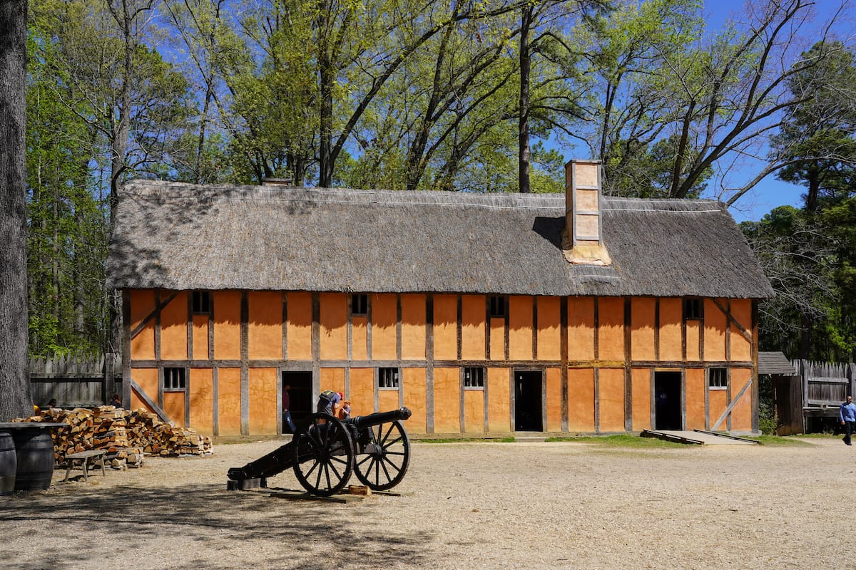 Visiting Jamestown in April 2022