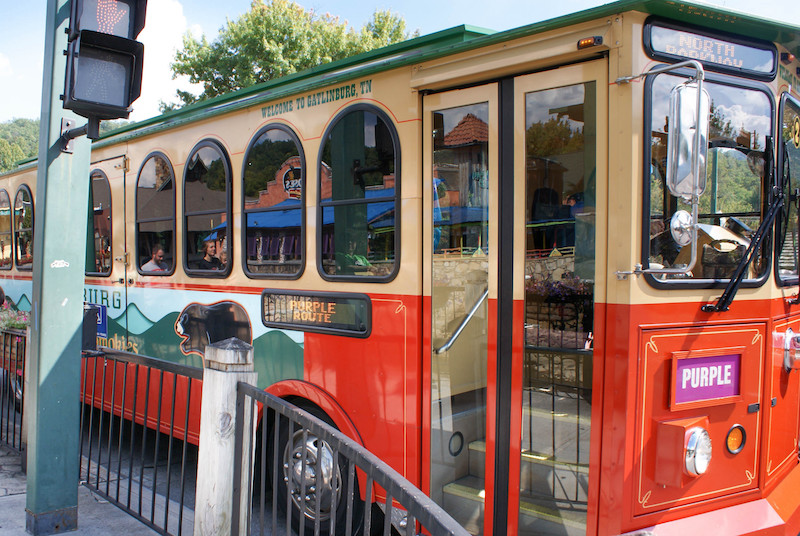 Gatlinburg Trolley - Svetlana Bykova - Shutterstock