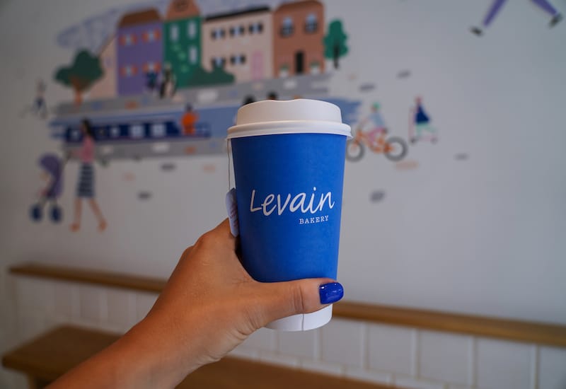 Levain's Bakery for coffee...and cookies!
