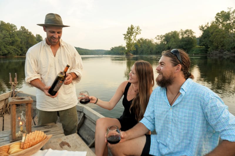 River cruise with James River Batteau Co.