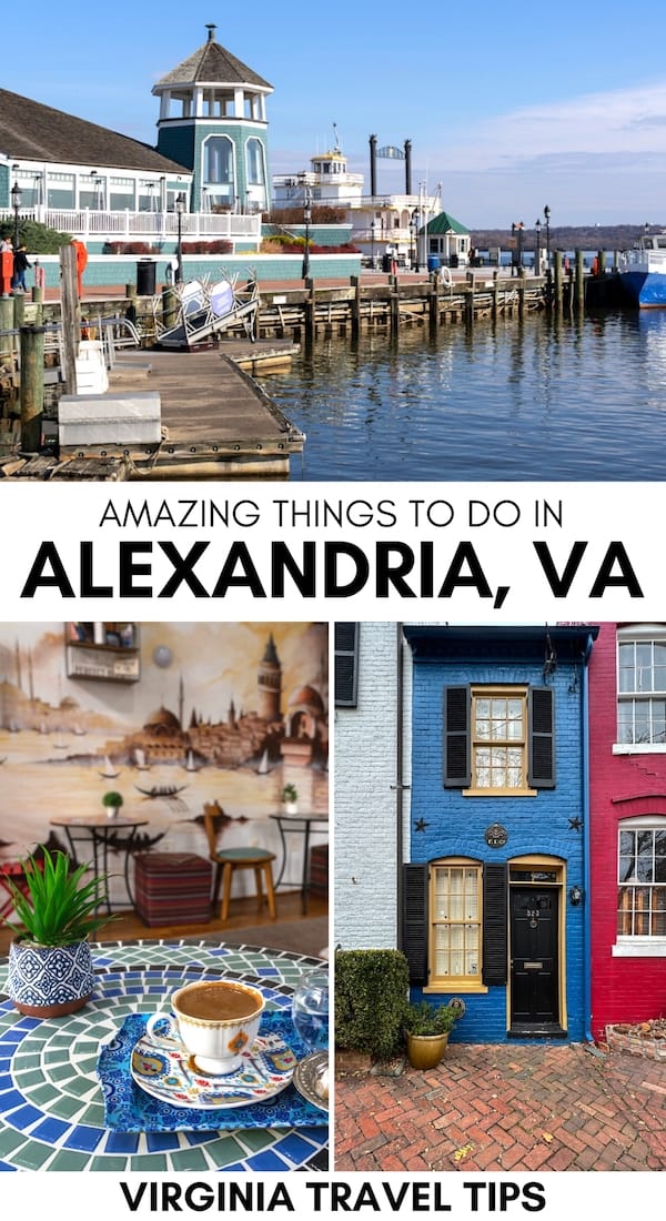 Looking for the best things to do in Alexandria, Virginia for your trip? This guide details the top attractions, landmarks, day trips, and more! Map included! | What to do in Alexandria, VA | Alexandria itinerary | Alexandria things to do | Museums in Alexandria, VA | One day in Alexandria VA | Weekend in Alexandria VA | Historical sites in Alexandria VA | Alexandria Virginia travel guide | Alexandria Virginia bucket list