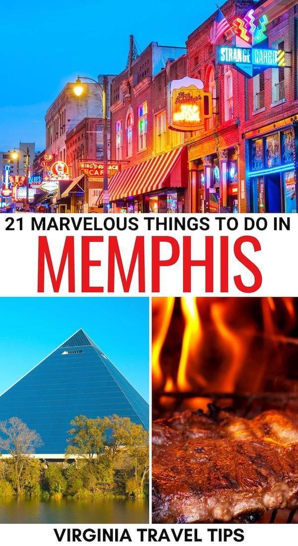 Are you looking for the best things to do in Memphis, TN as a first-time visitor? We have you covered. This guide discusses the top Memphis attractions, landmarks, and more! | Memphis things to do | Memphis itinerary | Weekend in Memphis | What to do in Memphis | Memphis landmarks | Memphis museums | Memphis restaurants | Food in Memphis | Memphis tours | Places to visit in Memphis | Memphis travel guide | Memphis trip | Memphis bucket list