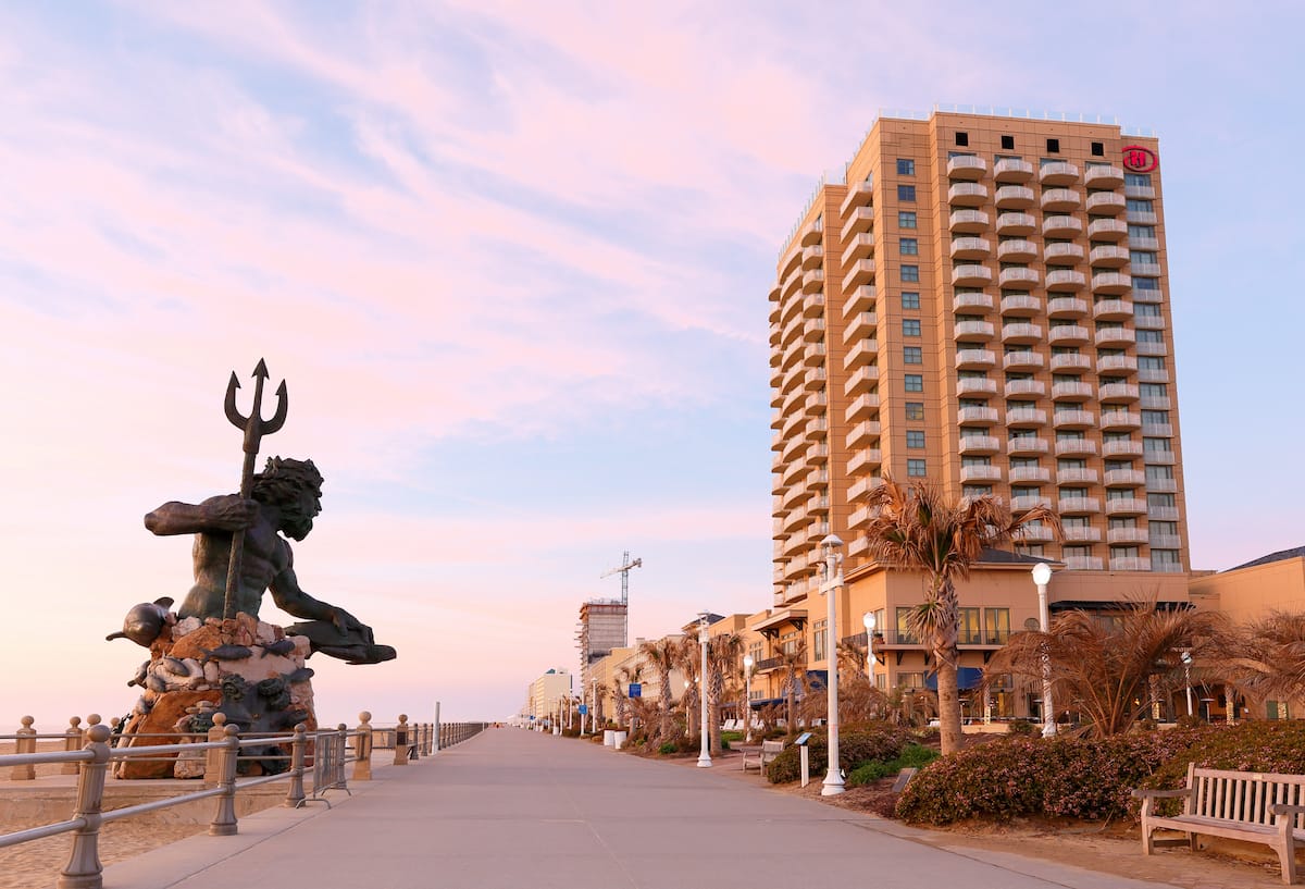 VA Beach boardwalk - Jay Yuan - Shutterstock