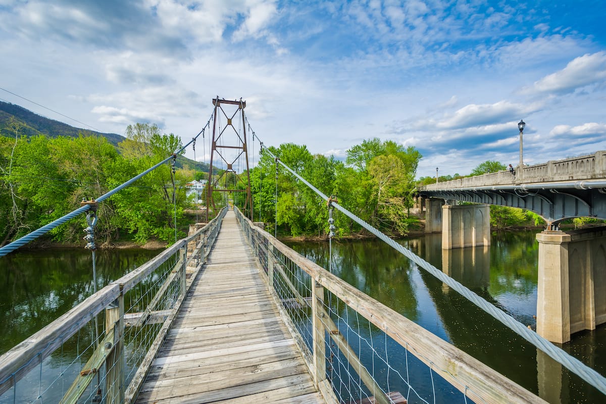 Trails in and around Roanoke