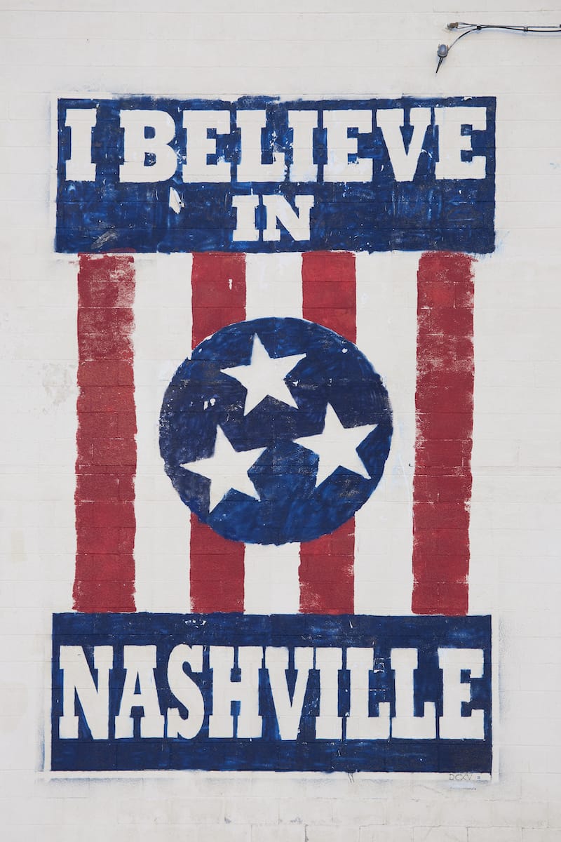 Mural in Nashville - Joseph Sohm - Shutterstock