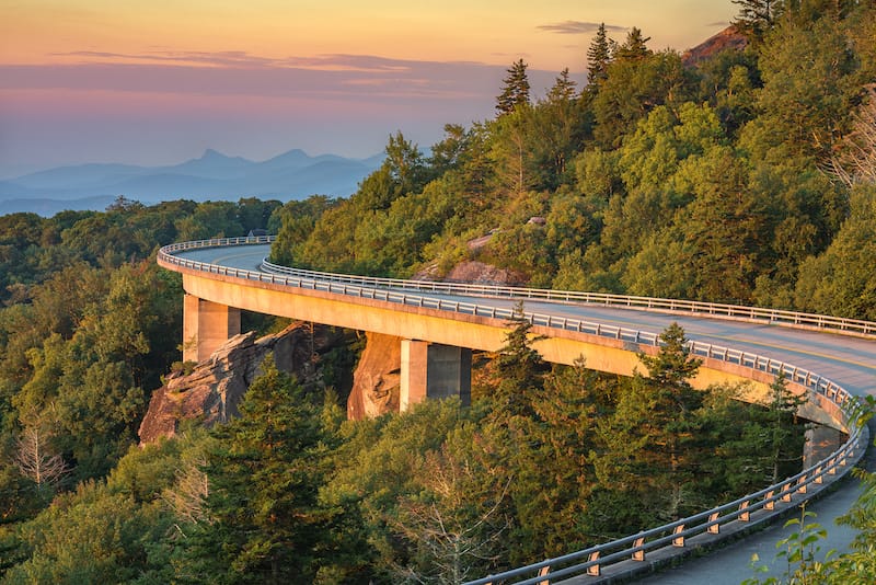 Blue Ridge Parkway - Anthony Heflin - Shutterstock