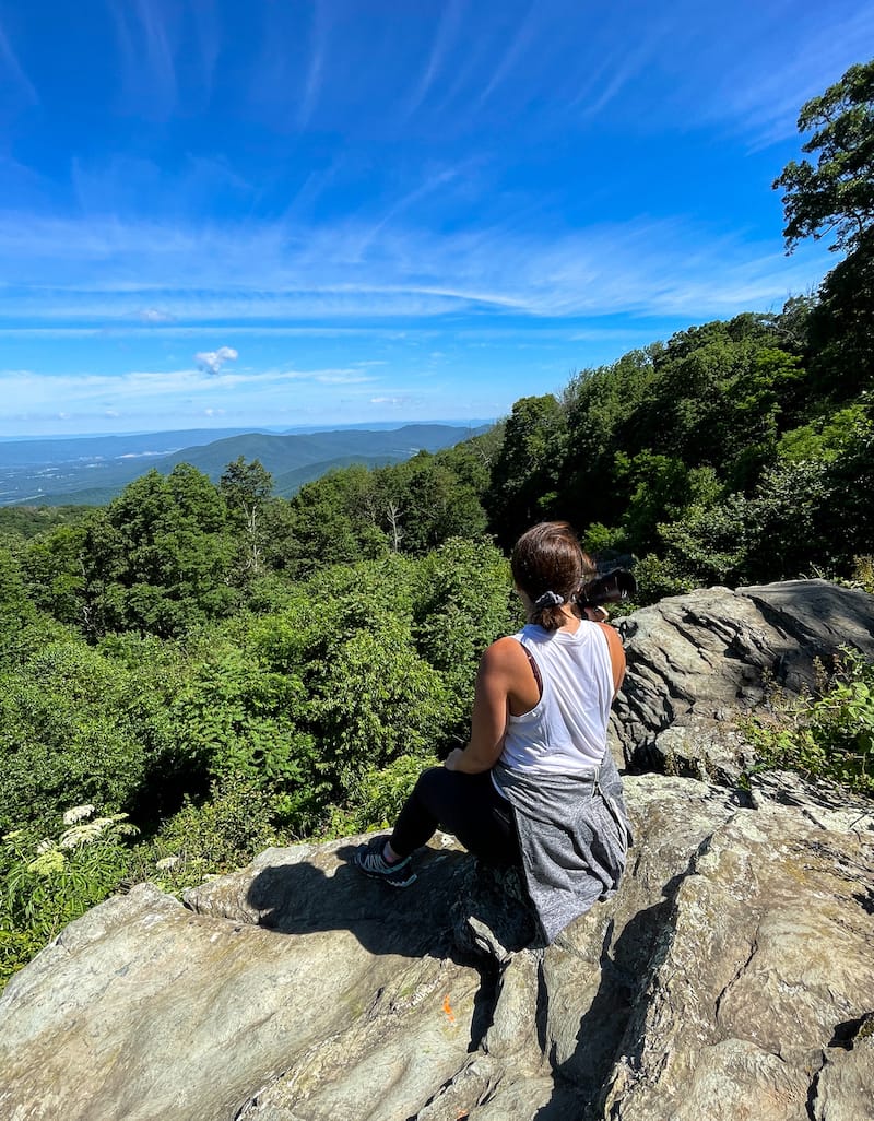 Overlooking Shenandoah National Park