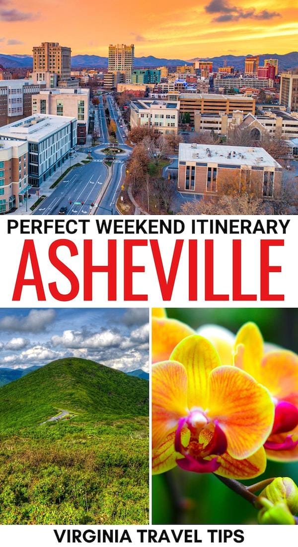 Are you looking to spend a weekend in Asheville? This 2 days in Asheville itinerary gives you all the best spots in the city and beyond! Click to learn more! | Itinerary for Asheville | North Carolina itinerary | Things to do in Asheville | Asheville day trips | Day trips from Asheville | Where to stay in Asheville | Asheville museums | Asheville craft beer | Asheville coffee shops | Asheville restaurants | What to do in Asheville | Weekend trip to Asheville