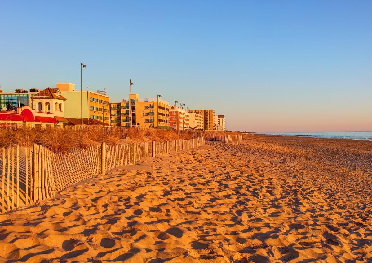 Dusk in Rehoboth Beach