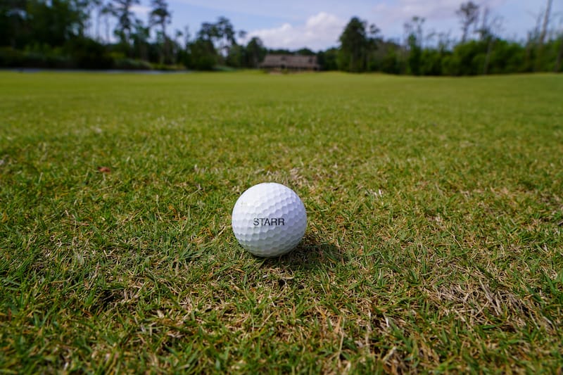 Golfing at Kilmarlic with my dad