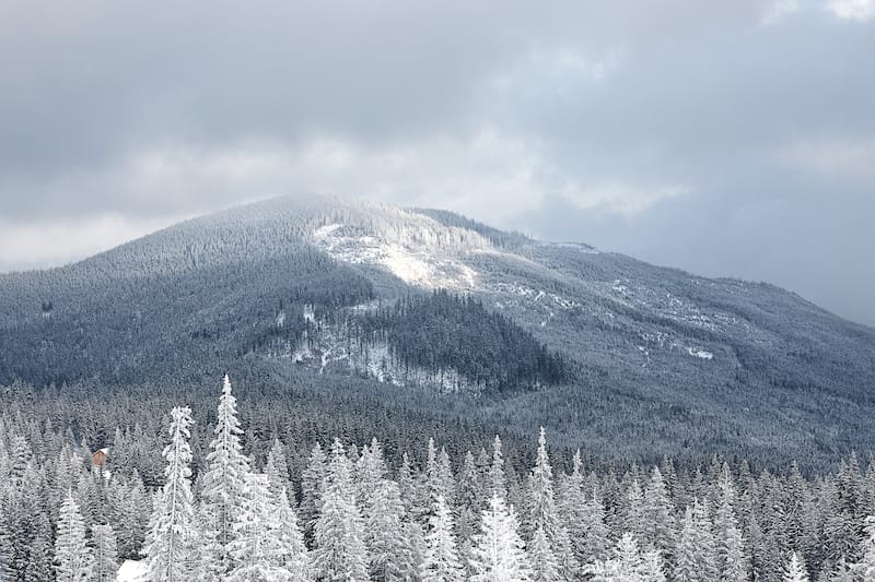 Beautiful Gatlinburg in winter