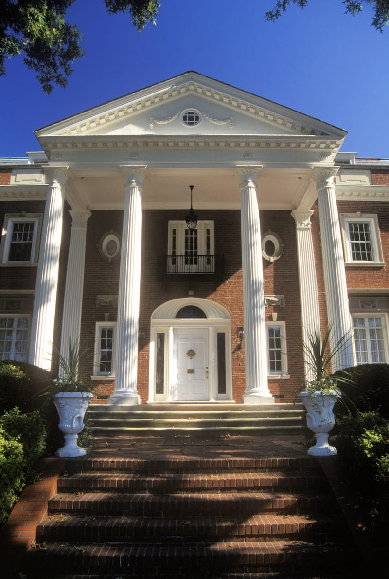 Governor's mansion in Charleston, WV - Joseph Sohm - Shutterstock
