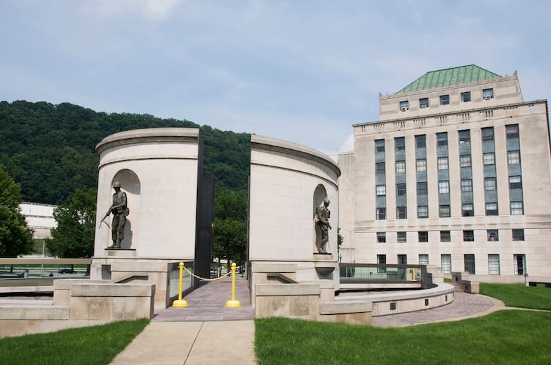West Virginia Veterans Memorial - Malachi Jacobs - Shutterstock