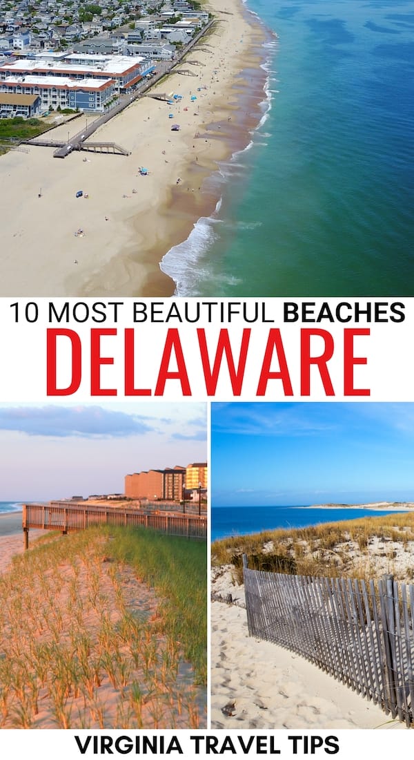 Are you looking for the best Delaware beaches for a summer vacation? This guide details the prettiest beaches in Delaware (and what to do there at each)! | Visit Delaware | Delaware in summer | Delaware travel tips | Things to do in Delaware | What to do in Delaware | Small towns in Delaware | Delaware itinerary | Places to visit in Delaware