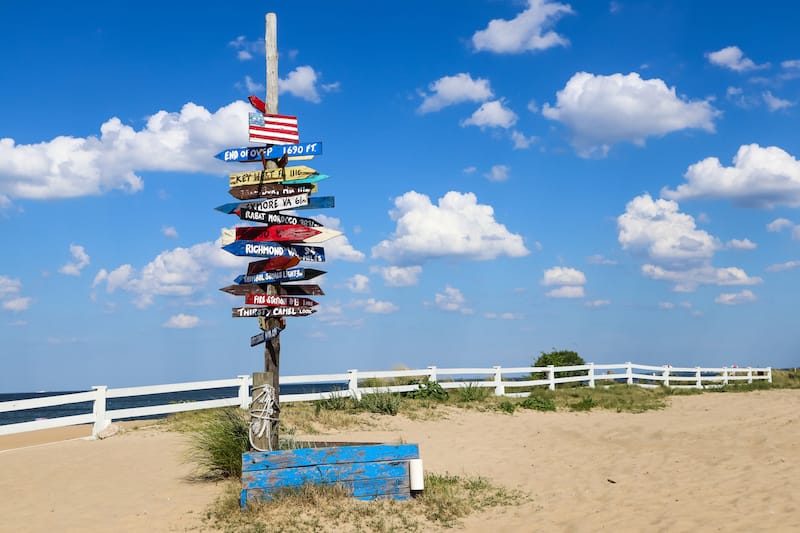 Oceanview Beach in Norfolk